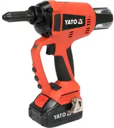 Yato Nitownica 18V Na Nity 2.4, 3-3.2, 4, 4.8-5Mm Z Baterią I Ładowarką YT-82955