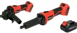 Yato Zestaw Szlifierek 18V Kątowa oraz Prosta YT-828296