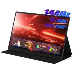 Zeuslap P16A 16,1 Full HD IPS 144Hz 3ms Przenośny Monitor LED