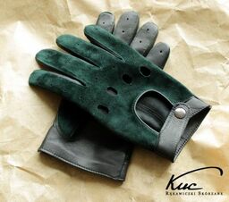 Zielone rękawiczki