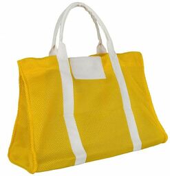 Żółta torba shopper