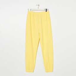 Żółte spodnie dresowe