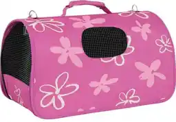 Zolux Torba podróżna FLOWER 25x44x29cm M - Śliwka