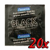 Czarne prezerwatywy