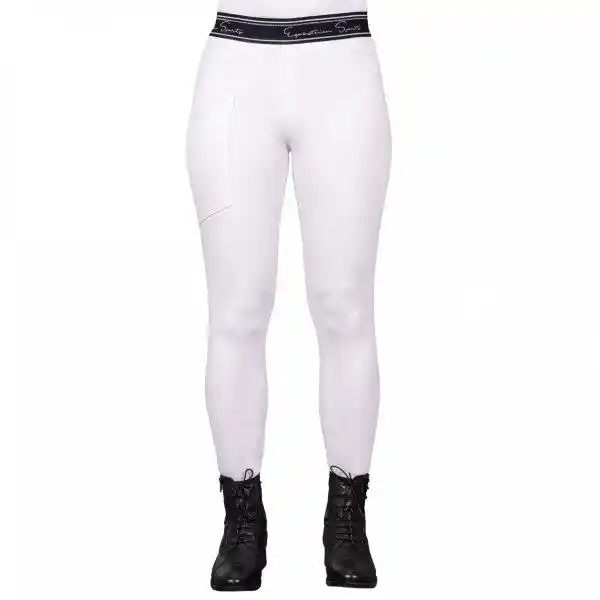 Białe legginsy Białe legginsy