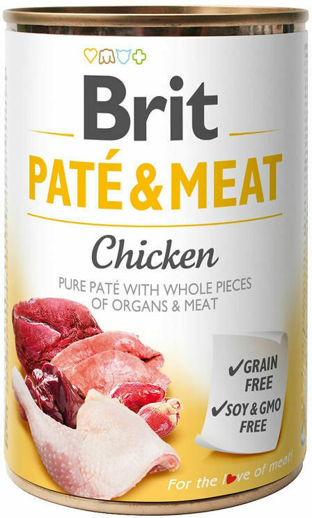b/brit pate meat z kurczakiem