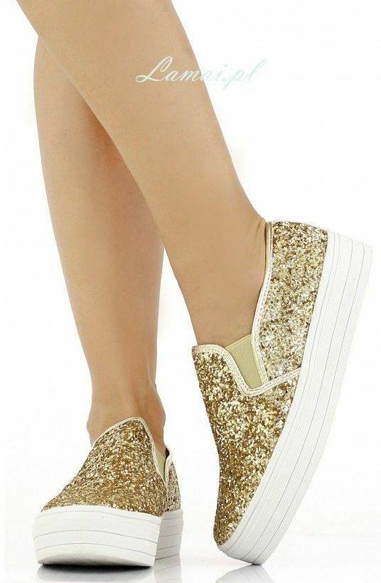 Brokatowe buty Brokatowe buty