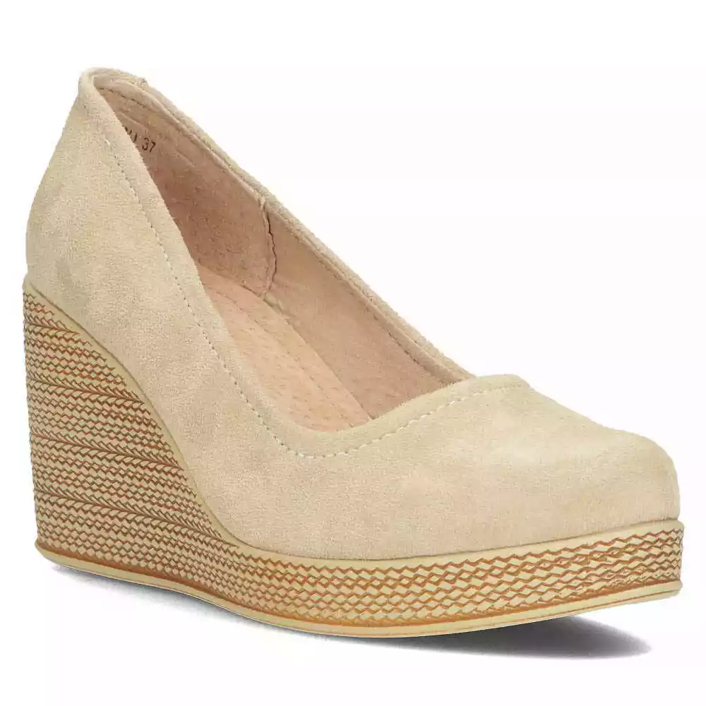 Buty beżowe Buty beżowe