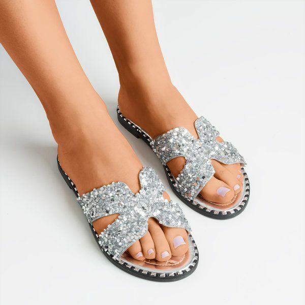 Buty z cekinami Buty z cekinami