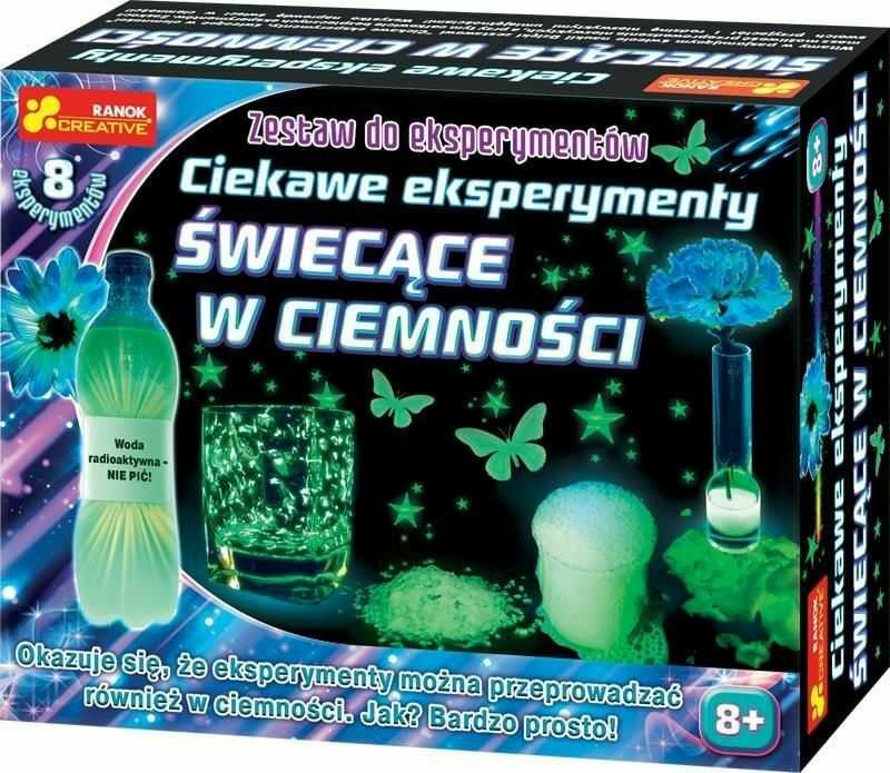 Ciekawe eksperymenty świecące w ciemności Ciekawe eksperymenty świecące w ciemności