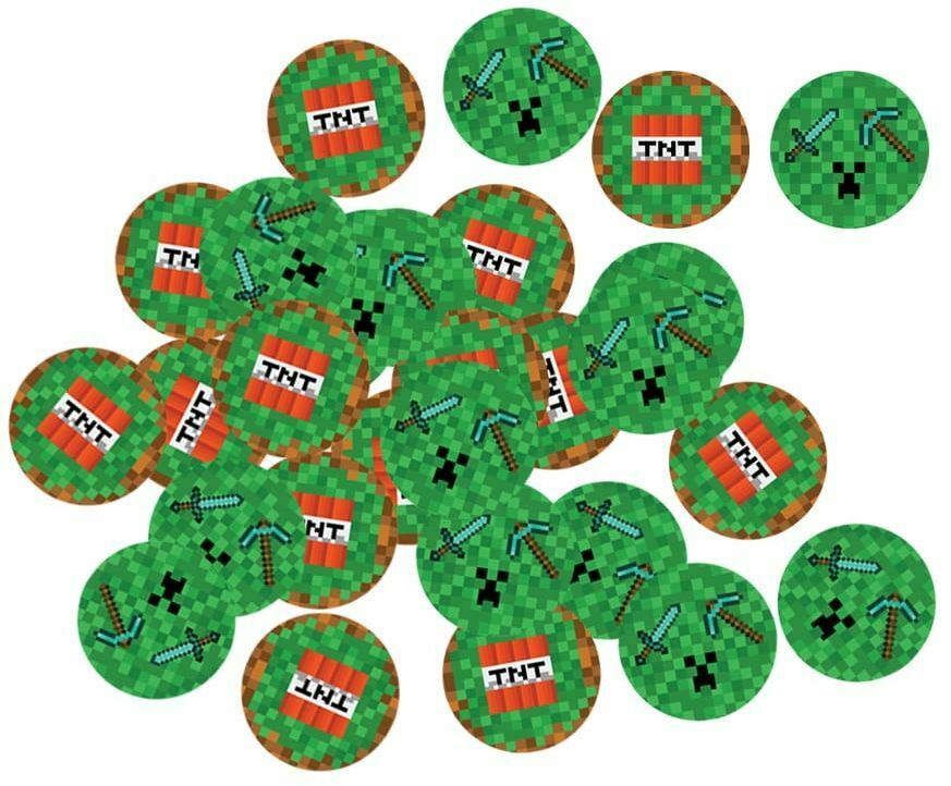 Dekoracje urodzinowe Minecraft Dekoracje urodzinowe Minecraft