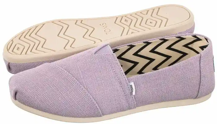 Espadryle fioletowe Espadryle fioletowe