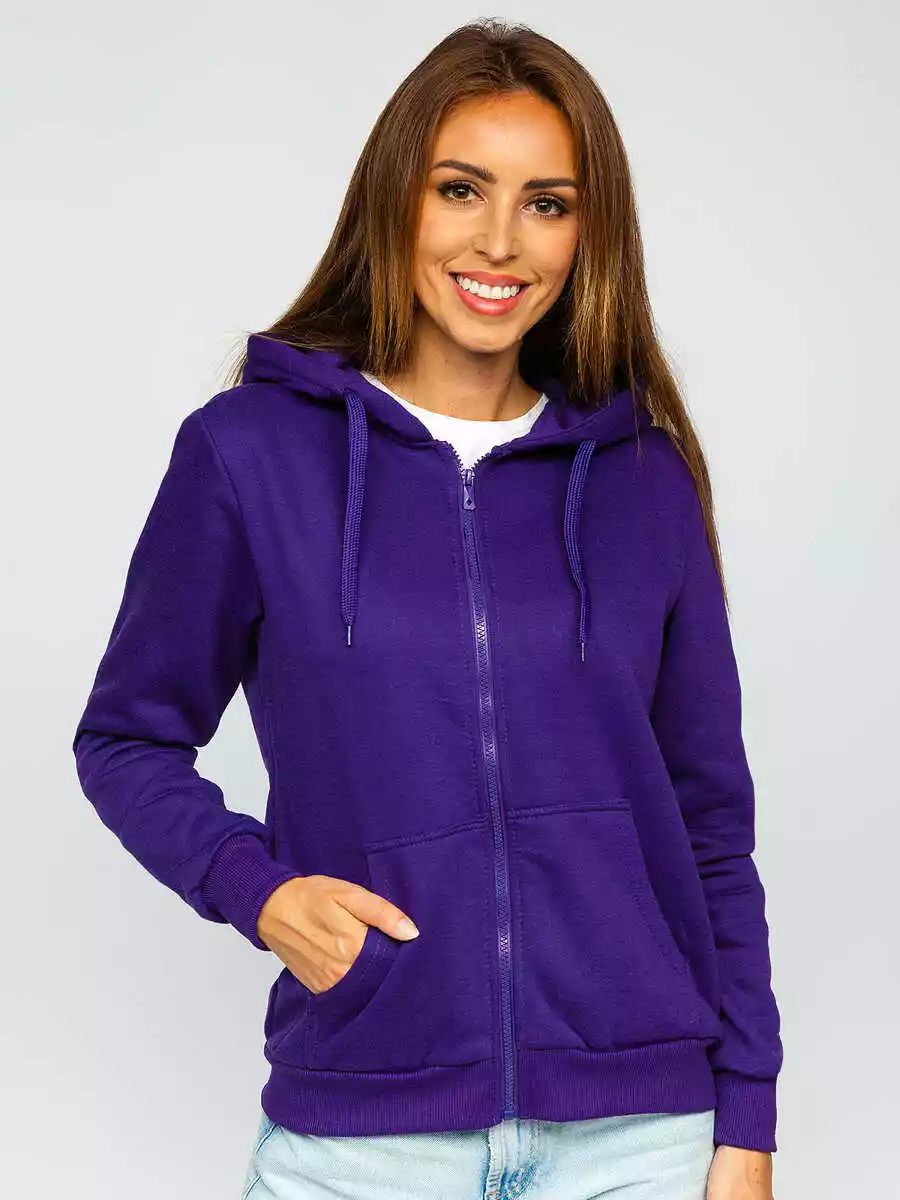 Fioletowa bluza Fioletowa bluza