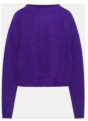 Fioletowy sweter - damski, męski, rozpinany, kardigan Fioletowy sweter - damski, męski, rozpinany, kardigan