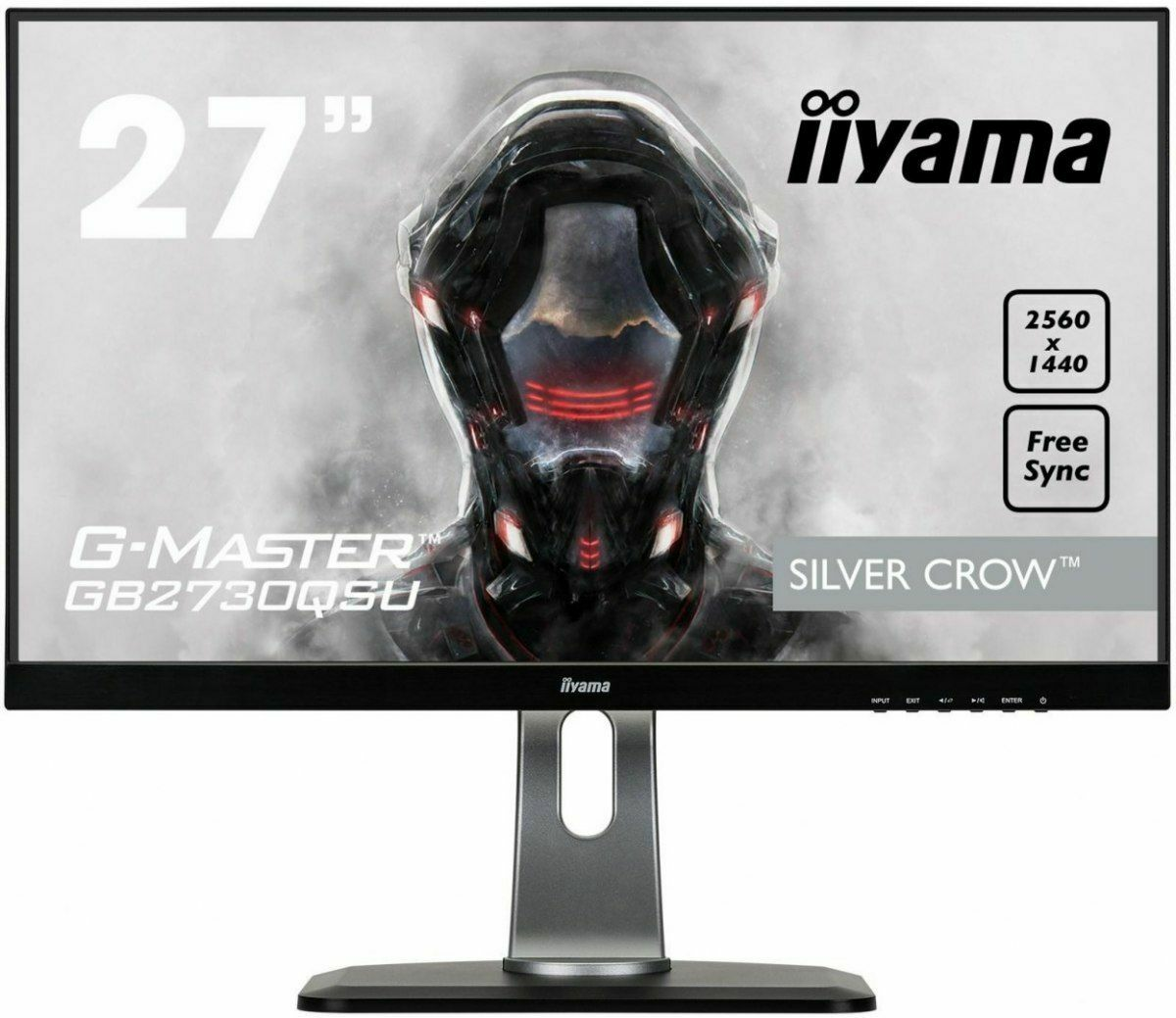 Iiyama G-Master Silver Crow GB2730QSU-B1