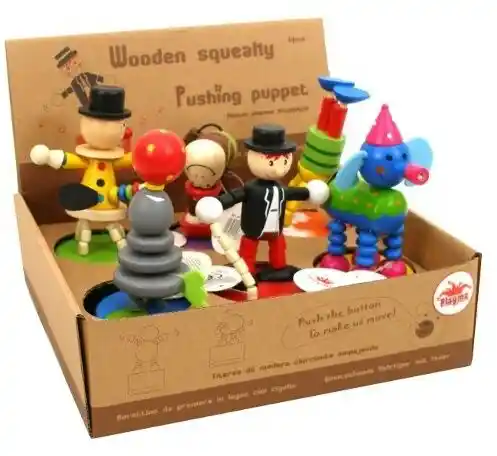 Klocki drewniane - BToys, Little dutch, Eichhorn, Goki