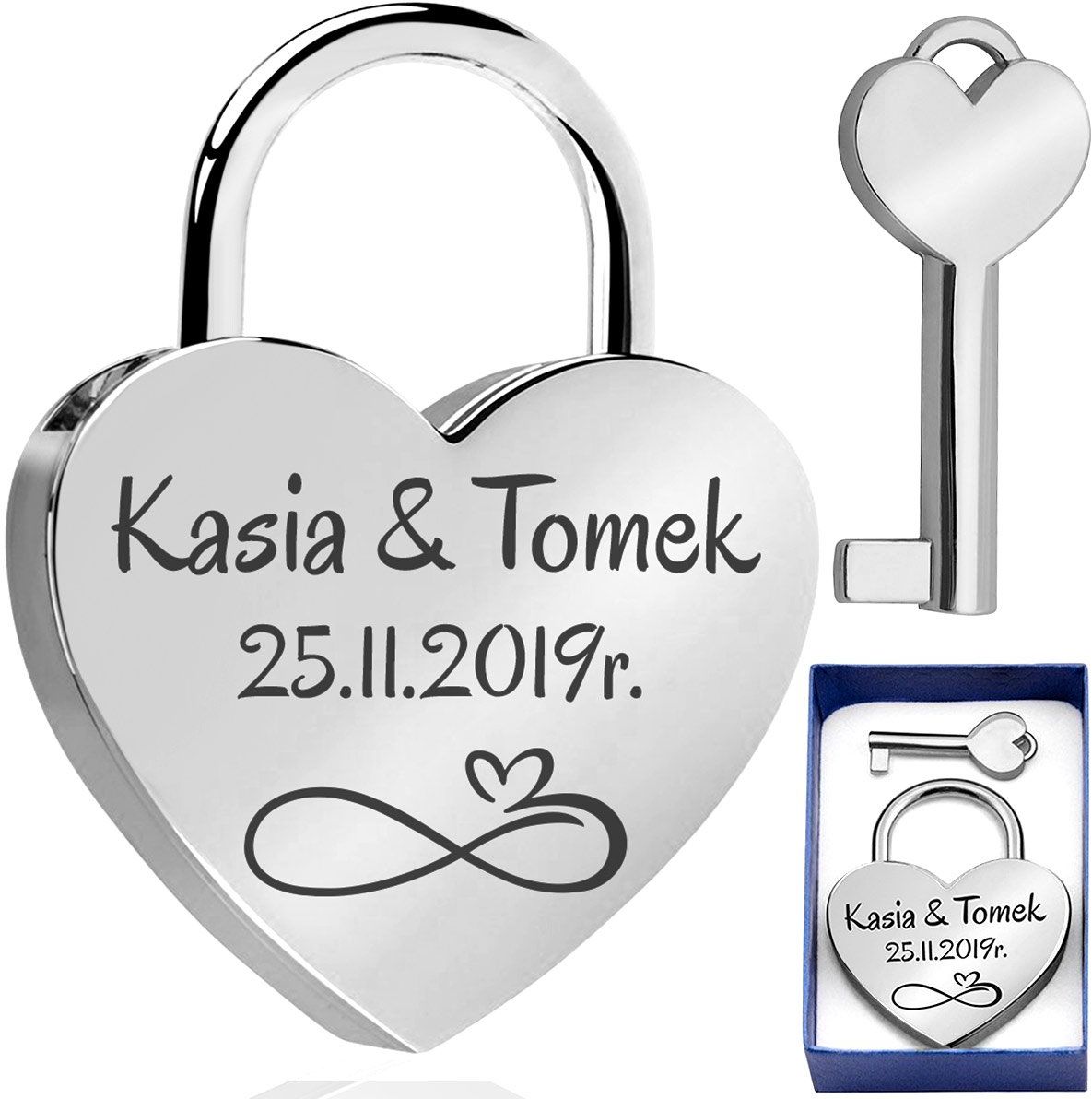 Kłódka dla zakochanych Kłódka dla zakochanych