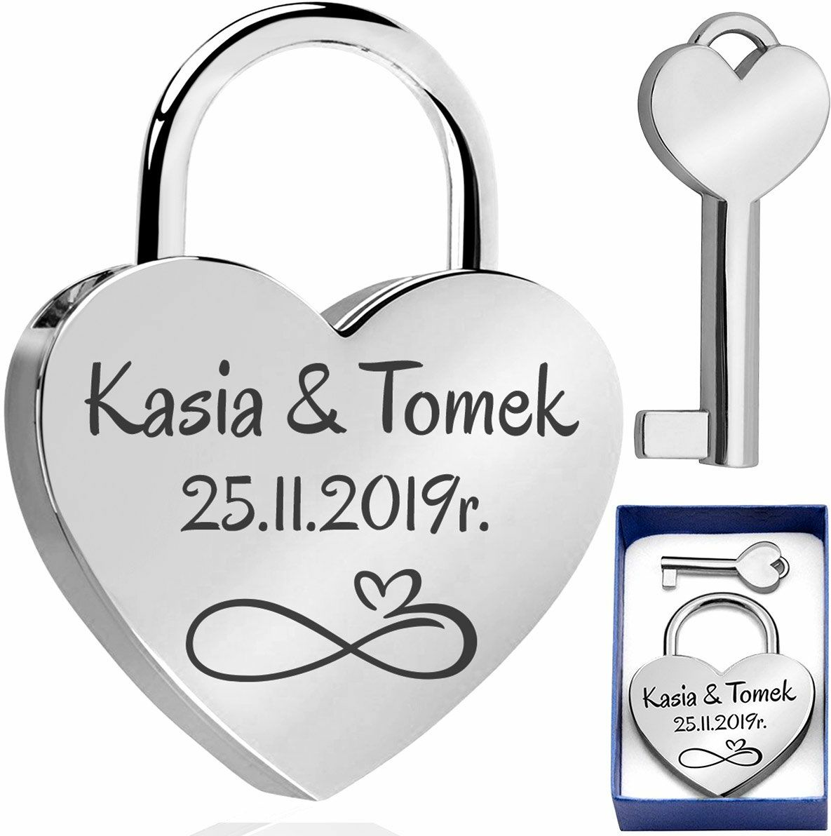 Kłódka dla zakochanych Kłódka dla zakochanych