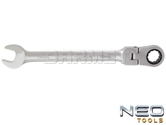 Klucze płasko oczkowe z grzechotką Neo Tools Klucze płasko oczkowe z grzechotką Neo Tools