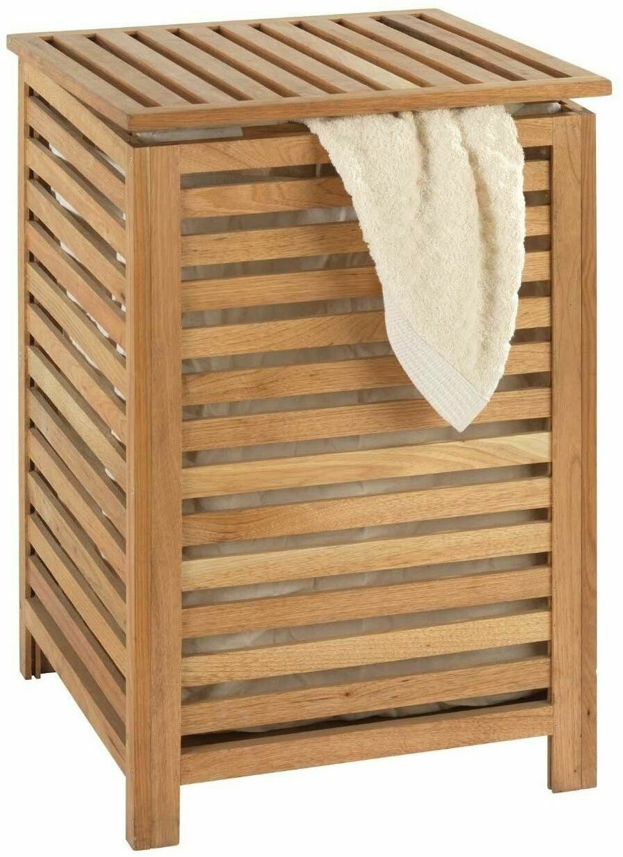Kosz na pranie drewniany Kosz na pranie drewniany
