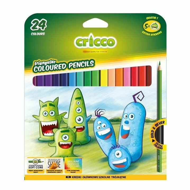 Kredki Cricco Kredki Cricco