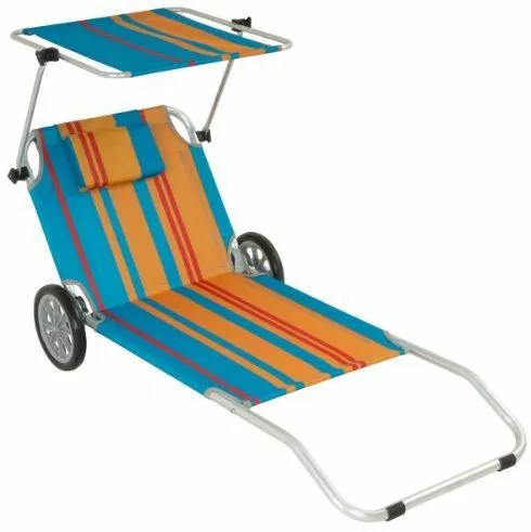 Krzesło plażowe aluminiowe
