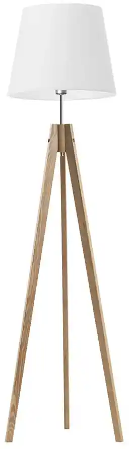 Lampa podłogowa drewniana Lampa podłogowa drewniana