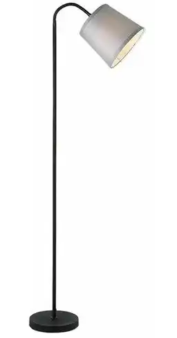 Lampa stojąca szara Lampa stojąca szara