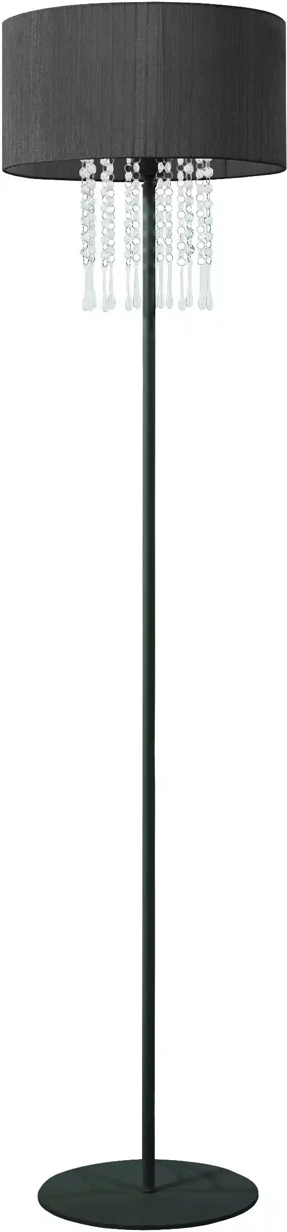 Lampa stojąca z kryształkami Lampa stojąca z kryształkami