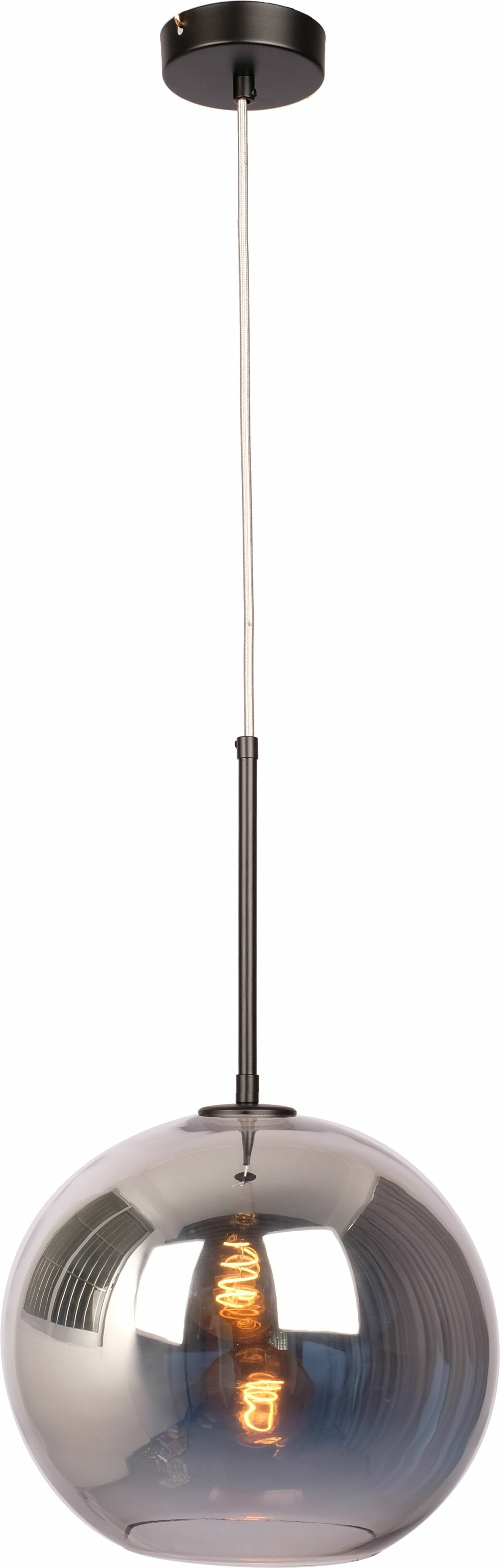 Lampa sufitowa srebrna Lampa sufitowa srebrna
