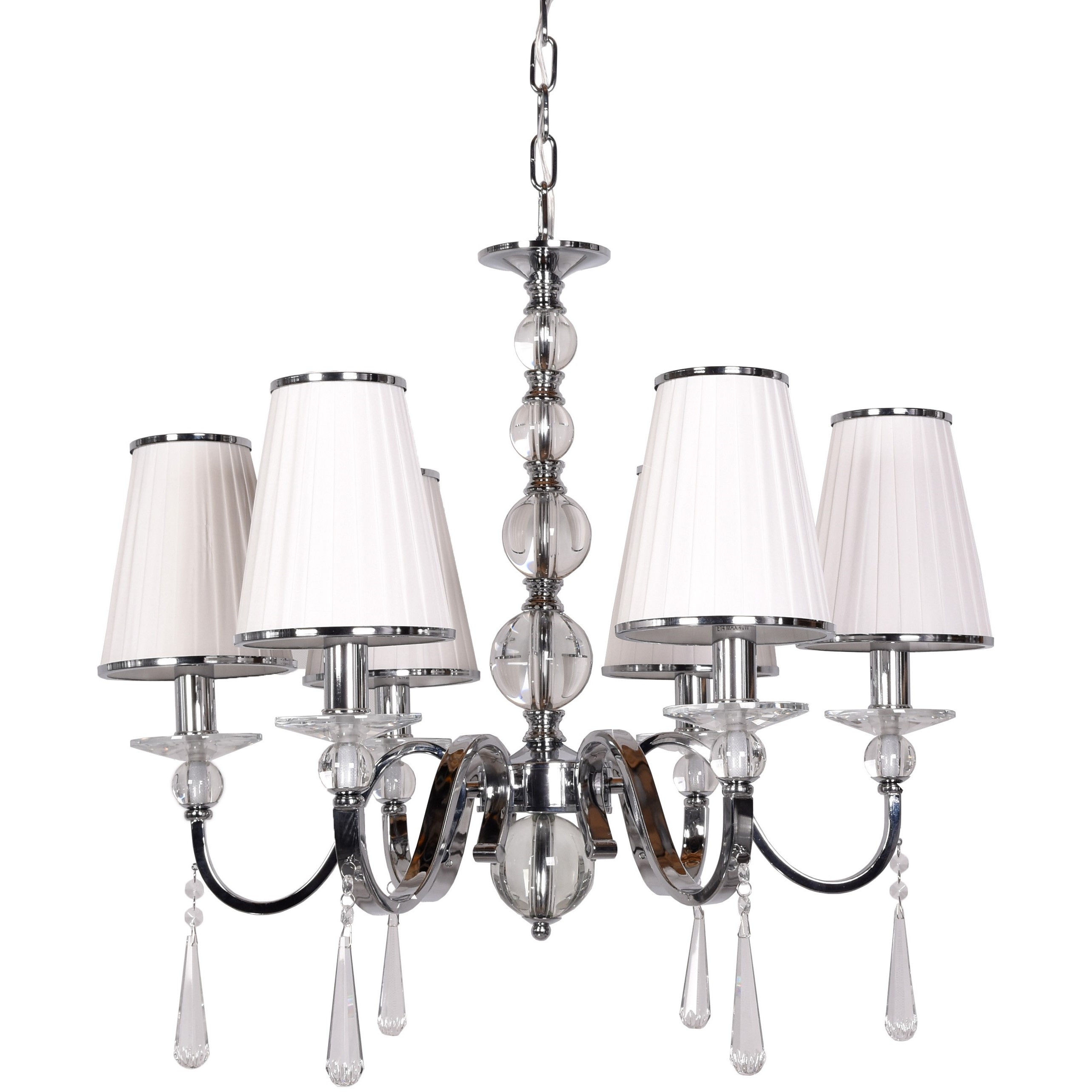 Lampa z kryształkami Lampa z kryształkami