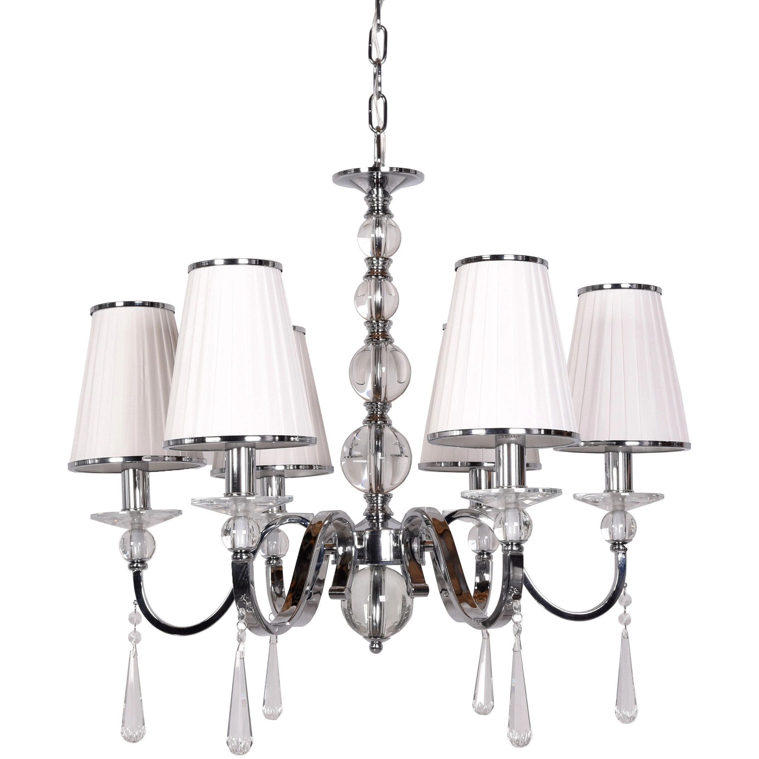 Lampa z kryształkami Lampa z kryształkami