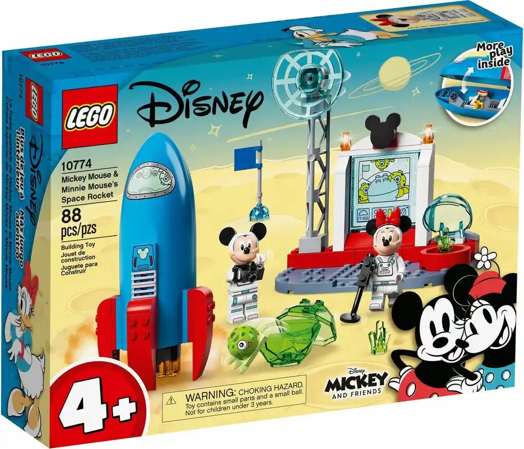 Lego Disney 10774 - kosmiczna rakieta Myszki Miki