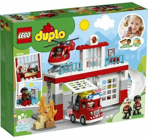 Lego Duplo 10970 - remiza strażacka i helikopter