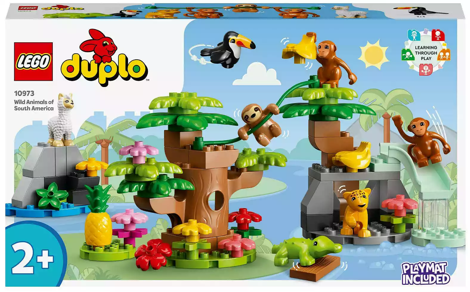 Lego Duplo 10973 - dzikie zwierzęta Ameryki Południowej