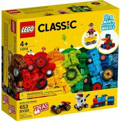 Lego Classic 11014 - klocki na kołach