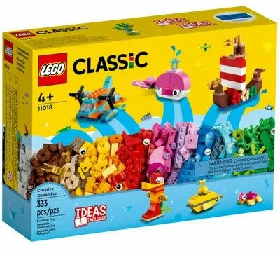 Lego Classic 11018 - kreatywna oceaniczna zabawa