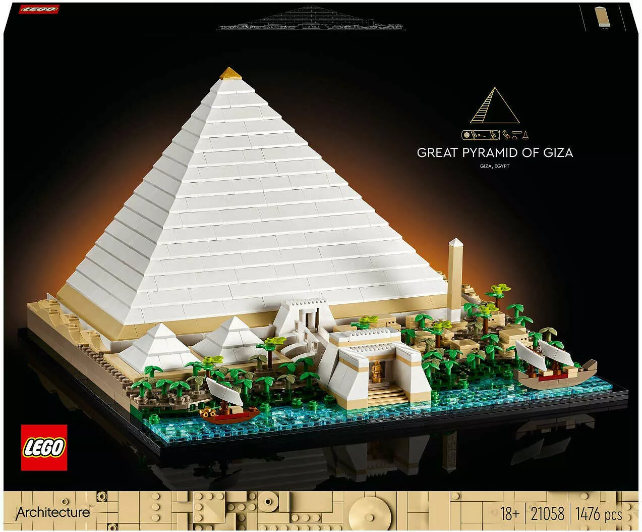 Lego Architecture 21058 - piramida Cheopsa