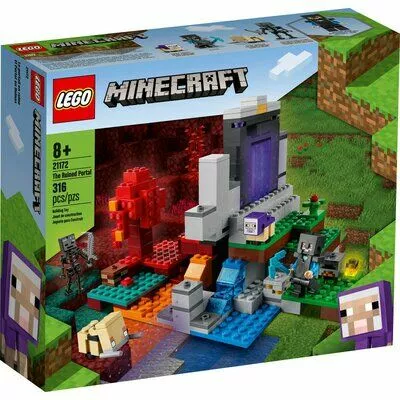 Lego Minecraft 21172 - zniszczony portal
