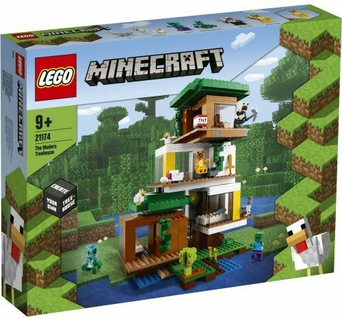 Lego Minecraft 21174 - nowoczesny domek na drzewie