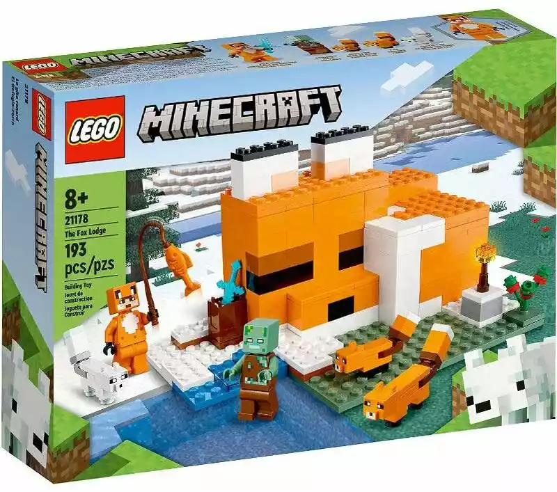 Lego Minecraft 21178 - siedlisko lisów