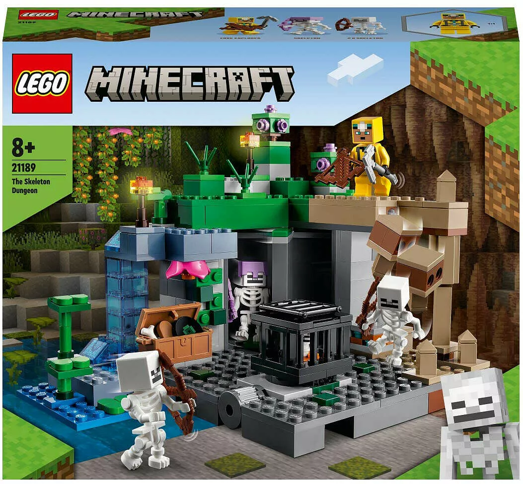Lego Minecraft 21189- loch szkieletów