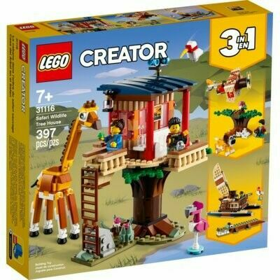 Lego Creator 31116 - domek na drzewie na safari