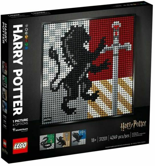 Lego Art 31201- Harry Potter - herby Hogwartu