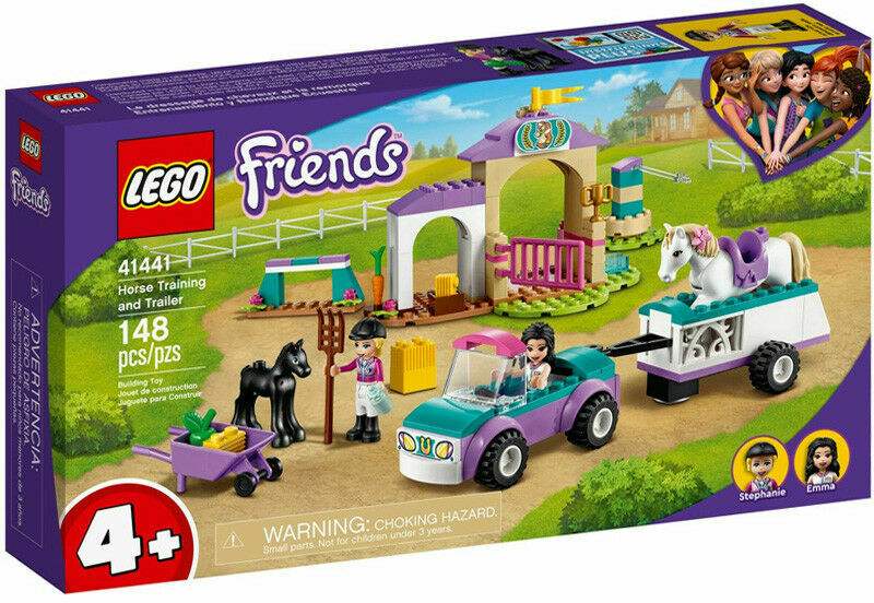 Lego Friends 41441, szkółka jeździecka i przyczepa dla konia