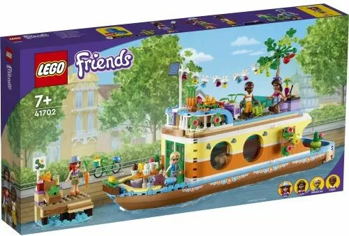 Lego Friends 41702, łódź mieszkalna na kanale