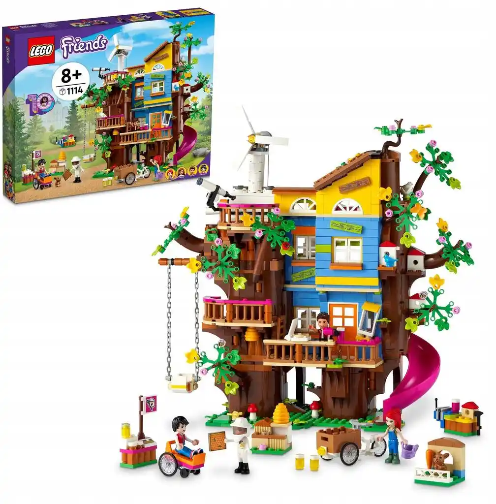 Lego Friends 41703, domek na drzewie przyjaźni