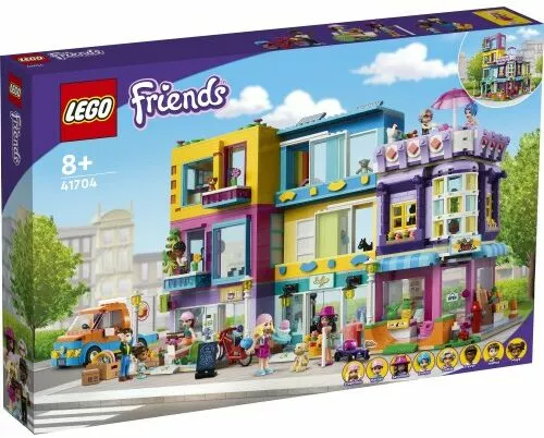 Lego Friends 41704, budynki przy głównej ulicy