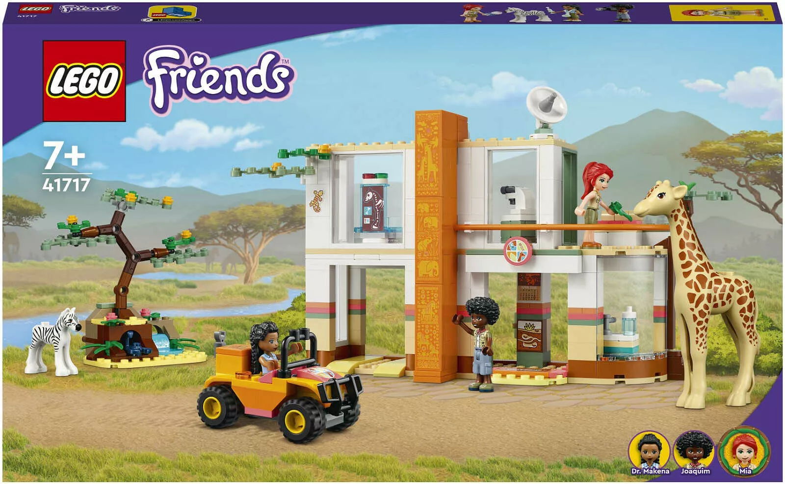 Lego Friends 41717, Mia ratowniczka dzikich zwierząt