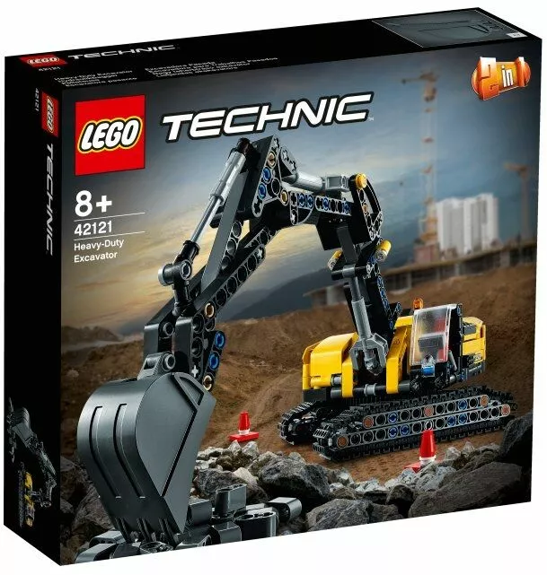 Lego Technic 42121 - wytrzymała koparka